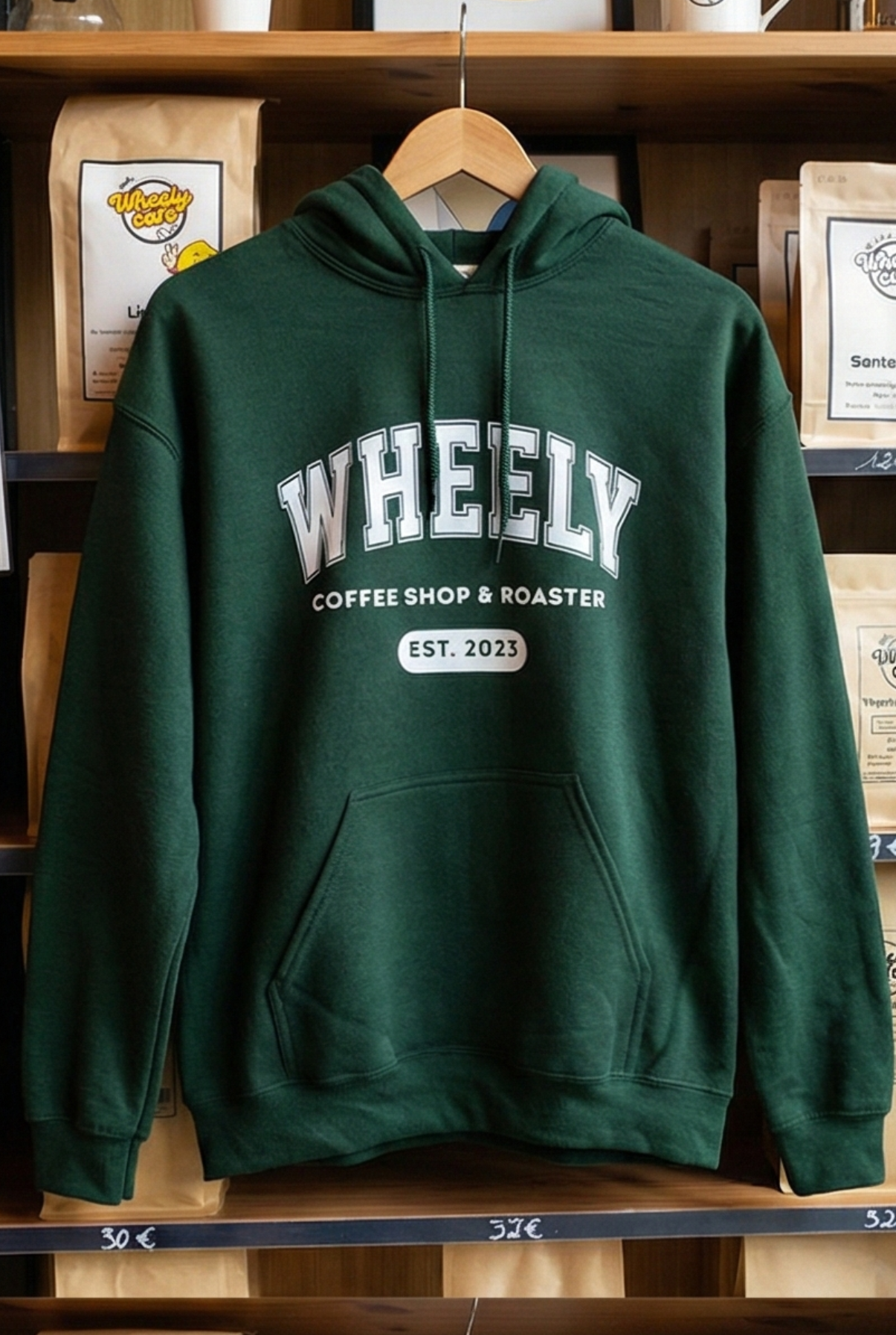 Hoodie Wheely Café