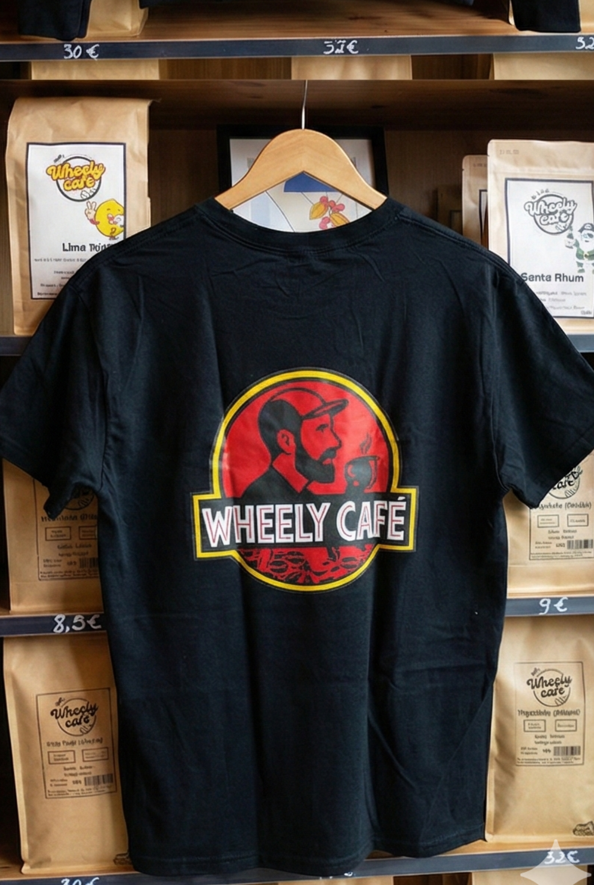 T-Shirt Wheely Café - Jurassic Barista
