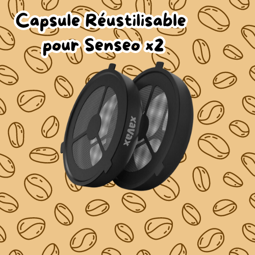 Pack Capsules Senseo Réutilisable