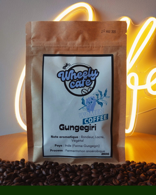 Café Gungegiri (Inde) - Café Wheely Café - Label Women Coffee